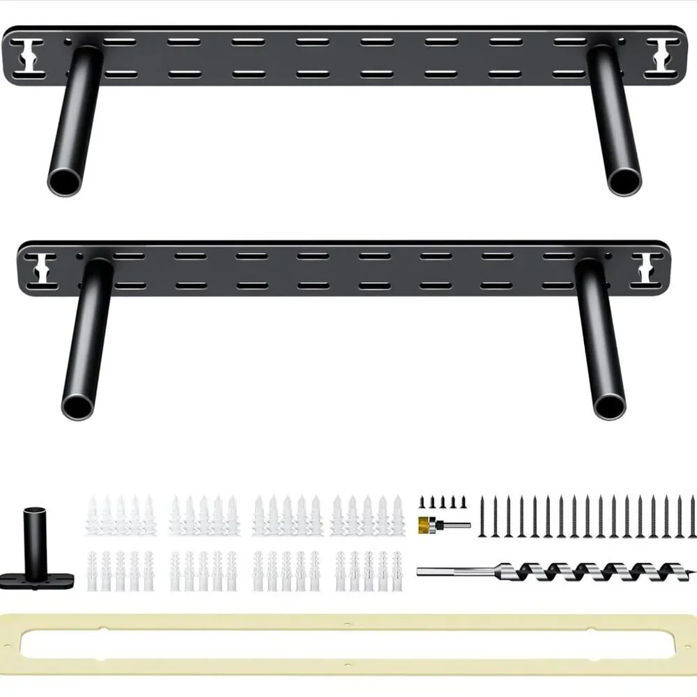2Pk Floating Shelf Bracket Heavy Duty, (16